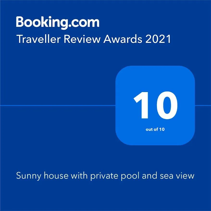 فيلا Sunny House With Private Pool And Sea View أذيخي إسبانيا